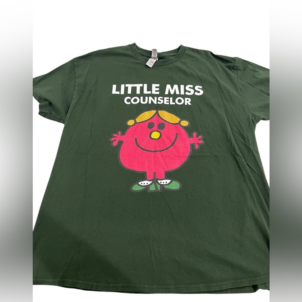 Gildan Green Little Miss Counselor T-Shirt